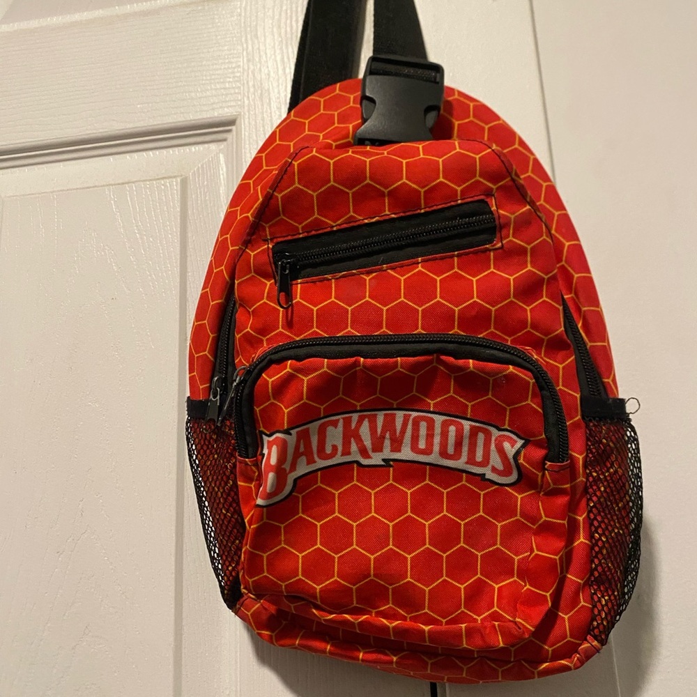 Backwoods Red Crossbody Sling Bag